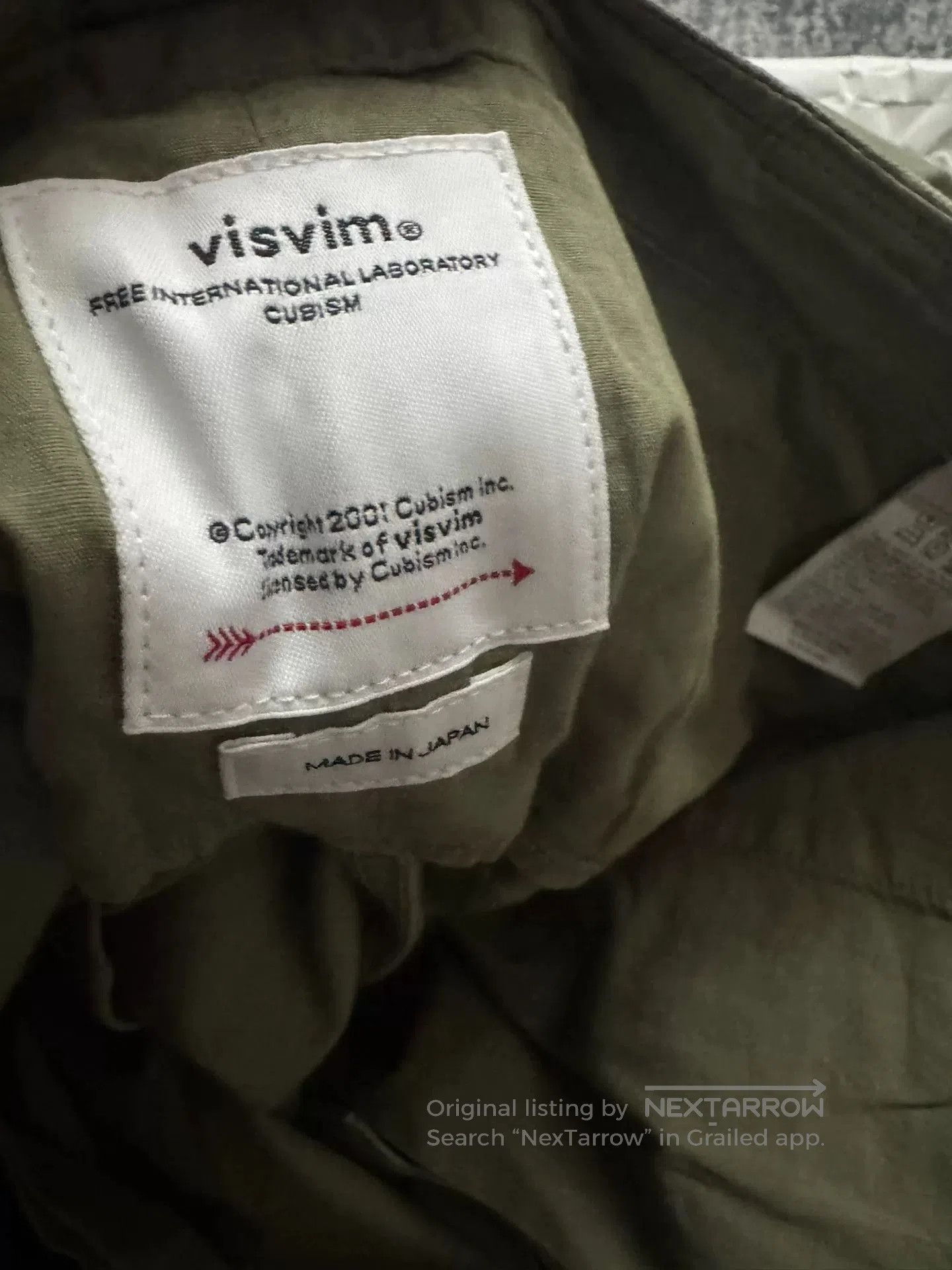 Visvim visvim wide chino pants in green. Size US 28 / EU 44 - 3 Thumbnail