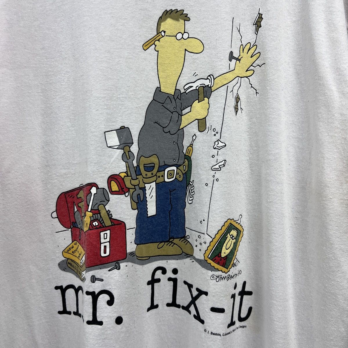 Vintage VTG 90s MR FIX IT JIM BENTON TEE Size US L / EU 52-54 / 3 - 2 Thumbnail