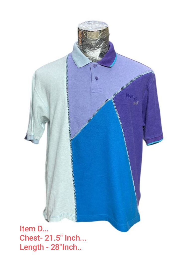 Kenzo 4 Pieces of Kenzo Polo T-Shirt Size US XL / EU 56 / 4 - 2 Thumbnail