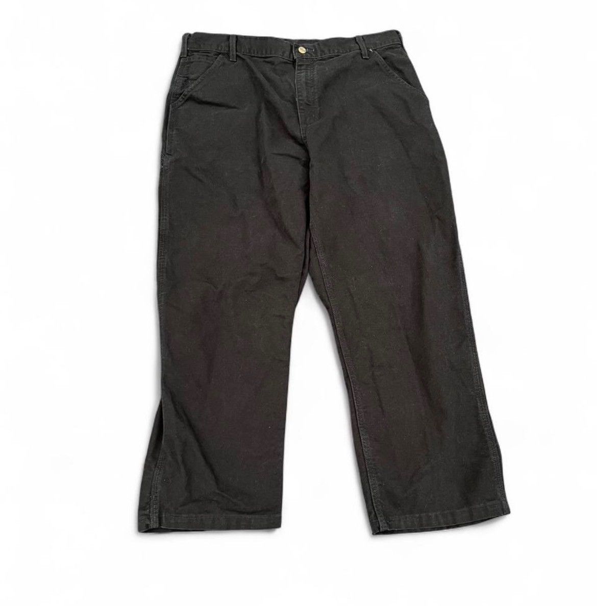 Carhartt Y2K Carhartt Black Men's Rugged Workpants 38 x 30 Size US 38 / EU 54 - 1 Thumbnail