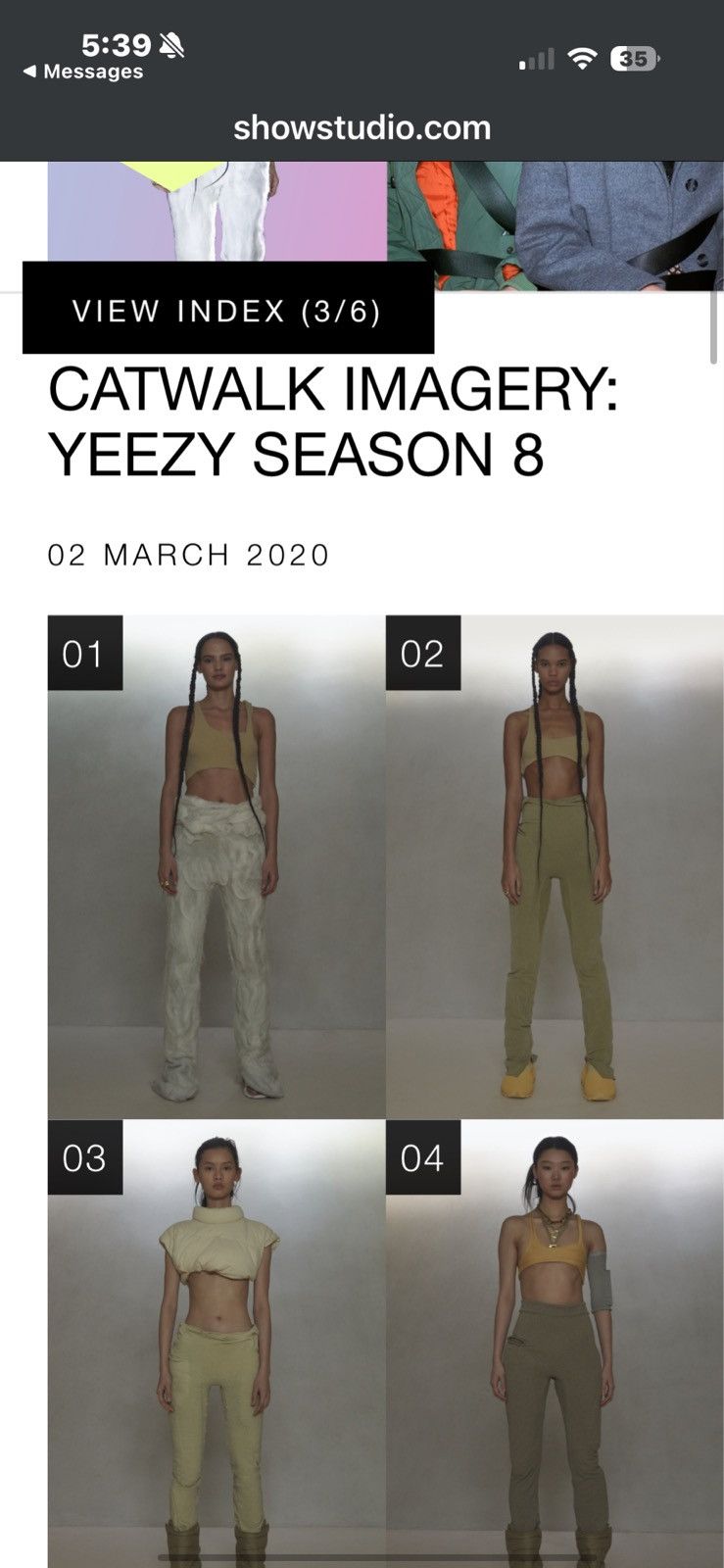 Yeezy Yeezy sample unreleased legging pants Size US 27 - 10 Thumbnail