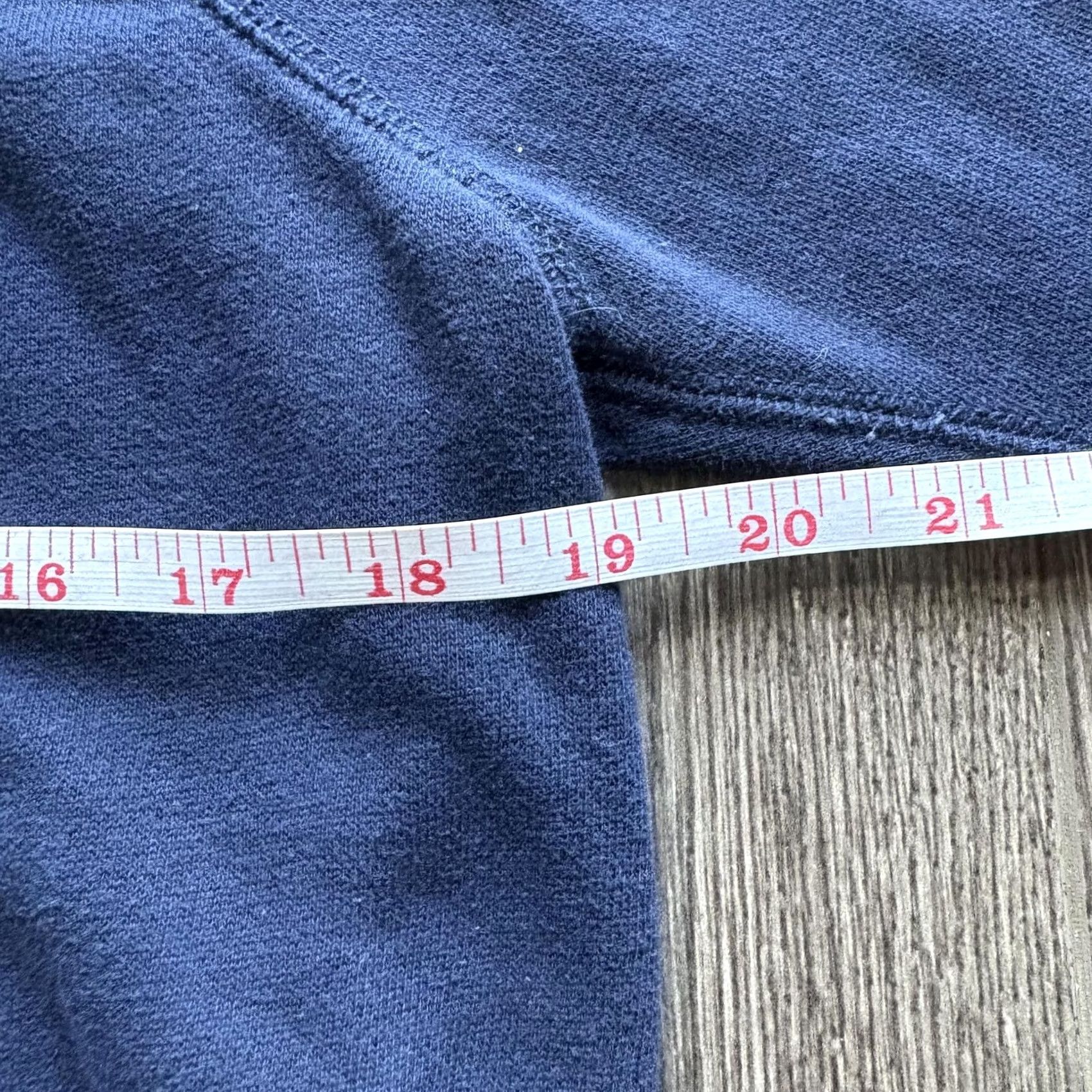 Abercrombie & Fitch Abercrombie & Fitch Hoodie Womens Large Blue Pullover Fleece Sweatshirt Y2K Graphic Print Hooded Raglan Pocket Crew Neck Sweatshirt Size L / US 10 / IT 46 - 6 Thumbnail