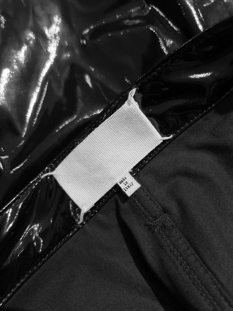 Maison Margiela Maison Margiela Show patent leather shiny trousers Size US 36 / EU 52 - 3 Thumbnail