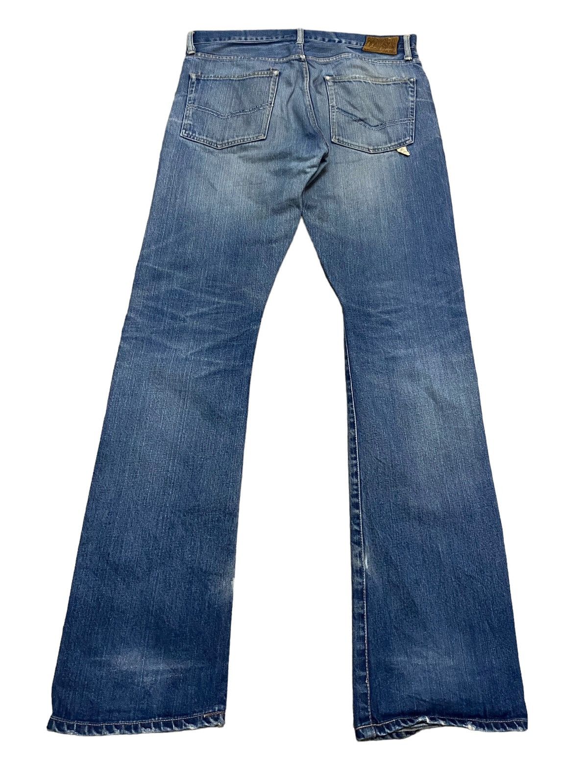 Designer × Japanese Brand × Vintage Rare Vintage Japanese Brand Canton Patchwork Jeans 2000s Size US 34 / EU 50 - 2 Thumbnail