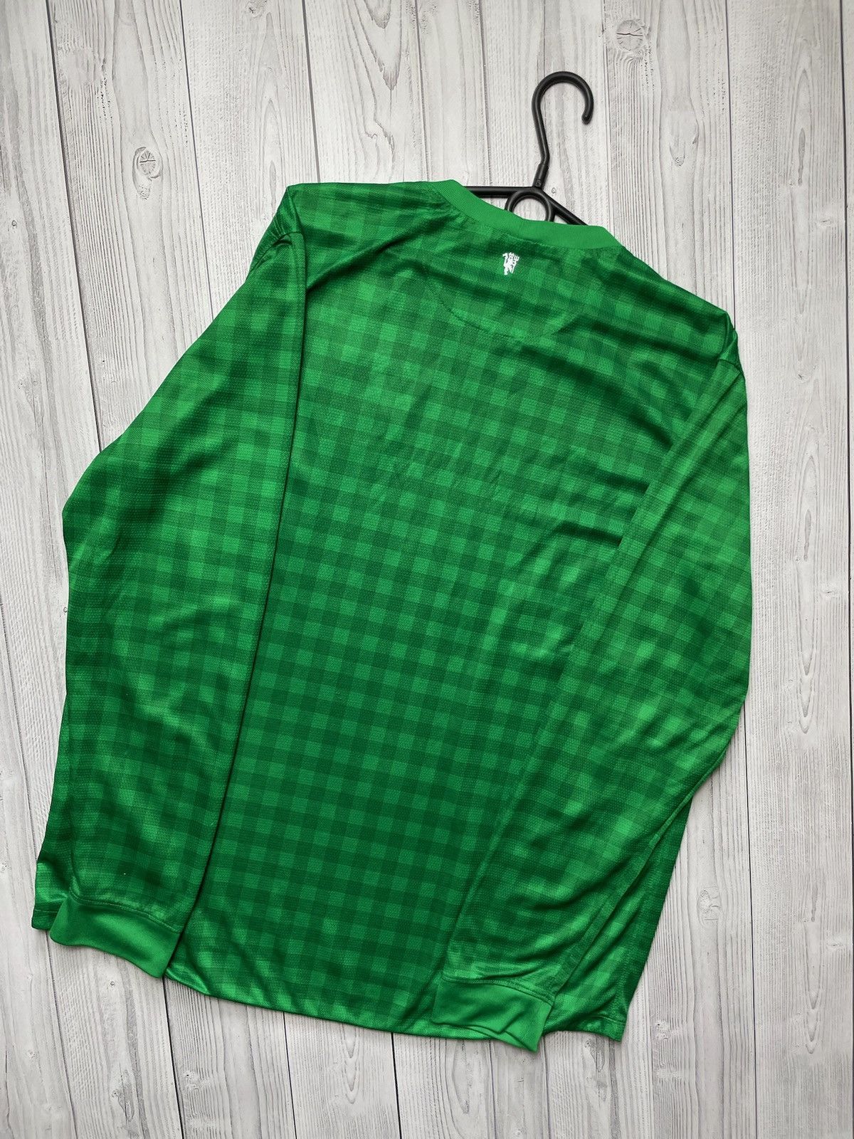 Nike Vintage Nike Manchester United Goalkeeper jersey green rare Size US XL / EU 56 / 4 - 9 Thumbnail