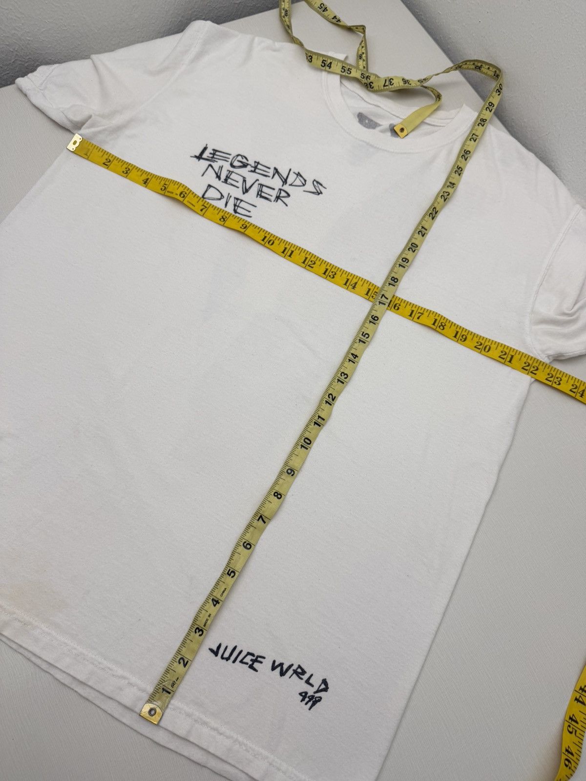 Vlone Vlone x Juice WRLD Legends Never Die T-Shirt White Large Size US L / EU 52-54 / 3 - 6 Thumbnail