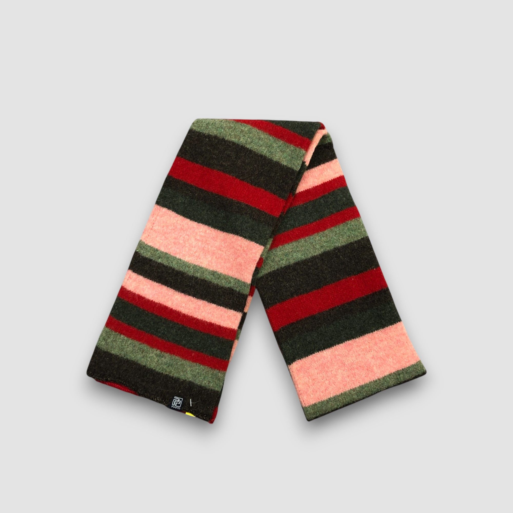 PPFM Vintage PPFM Scarf Muffler Wool Ribbed Knit Winter Scarves Size ONE SIZE - 2 Thumbnail