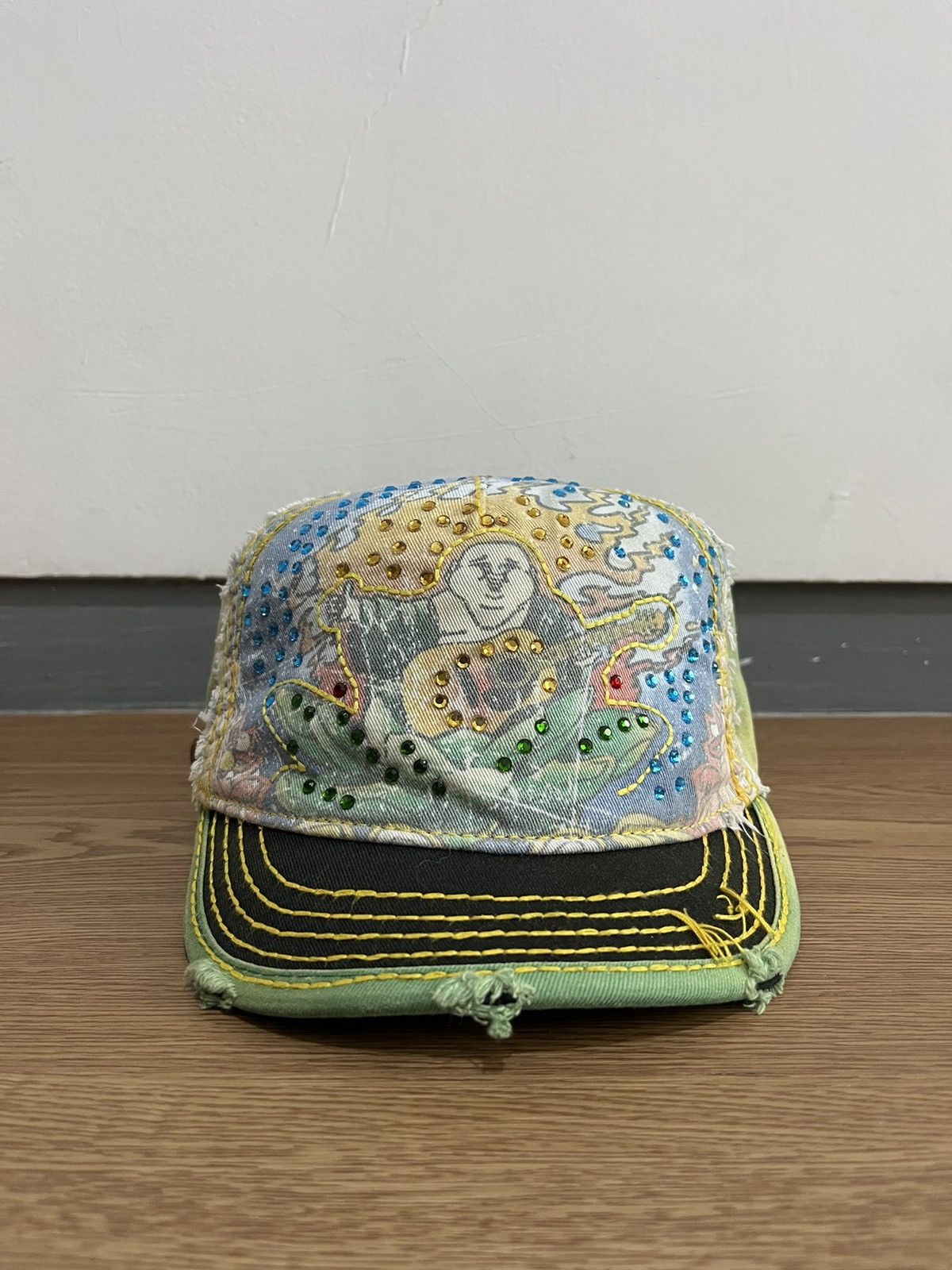 True Religion × Vintage
RARE ITEMS Y2K True Religion Big Buddha Patrol Cap True Religion Green White Buddhas 4Patches | Mercari main image 4