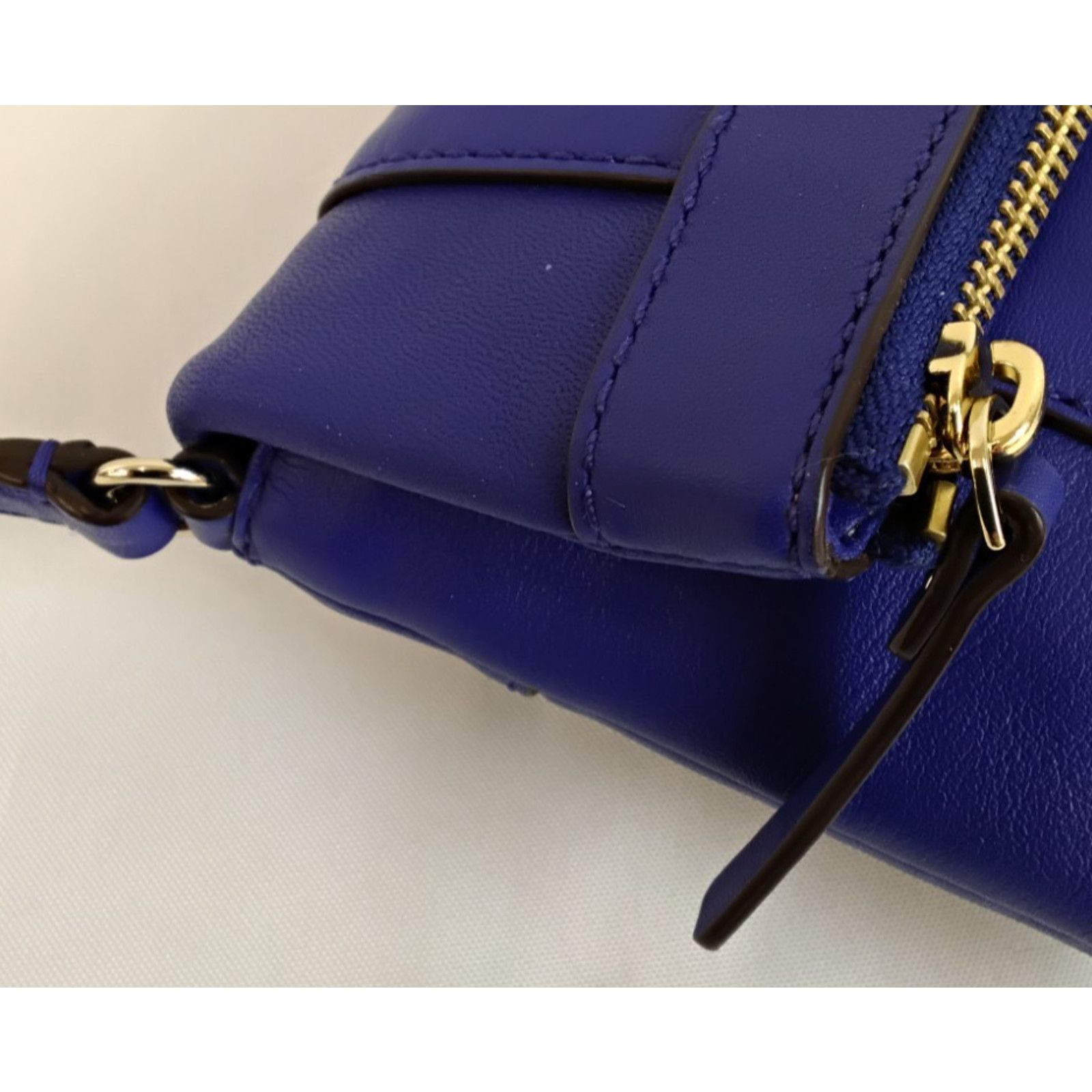 Kate Spade Kate Spade Fremont Place Julian Leather Crossbody Royal Blue Size ONE SIZE - 7 Thumbnail
