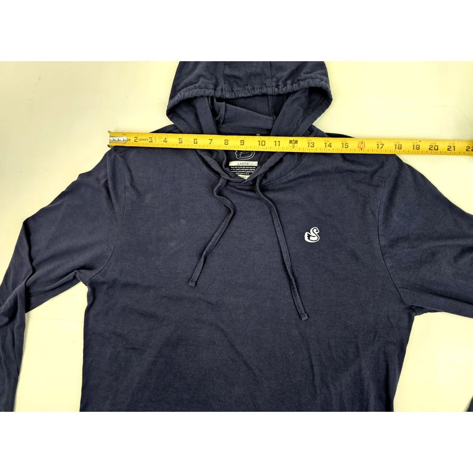 Vintage Swannies Bogey Train Golf Hoodie Pullover Men L Navy Blue Lightweight Graphic Slim/Regular Fit Commodities Size US L / EU 52-54 / 3 - 6 Thumbnail