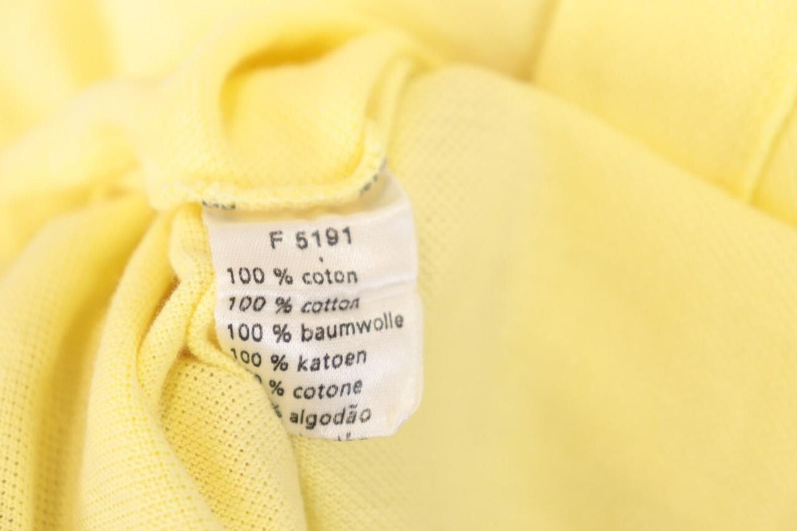 Lacoste Lacoste Yellow Summer Short Sleeve Polo Shirt Size 6 / XL Size US XL / EU 56 / 4 - 8 Thumbnail