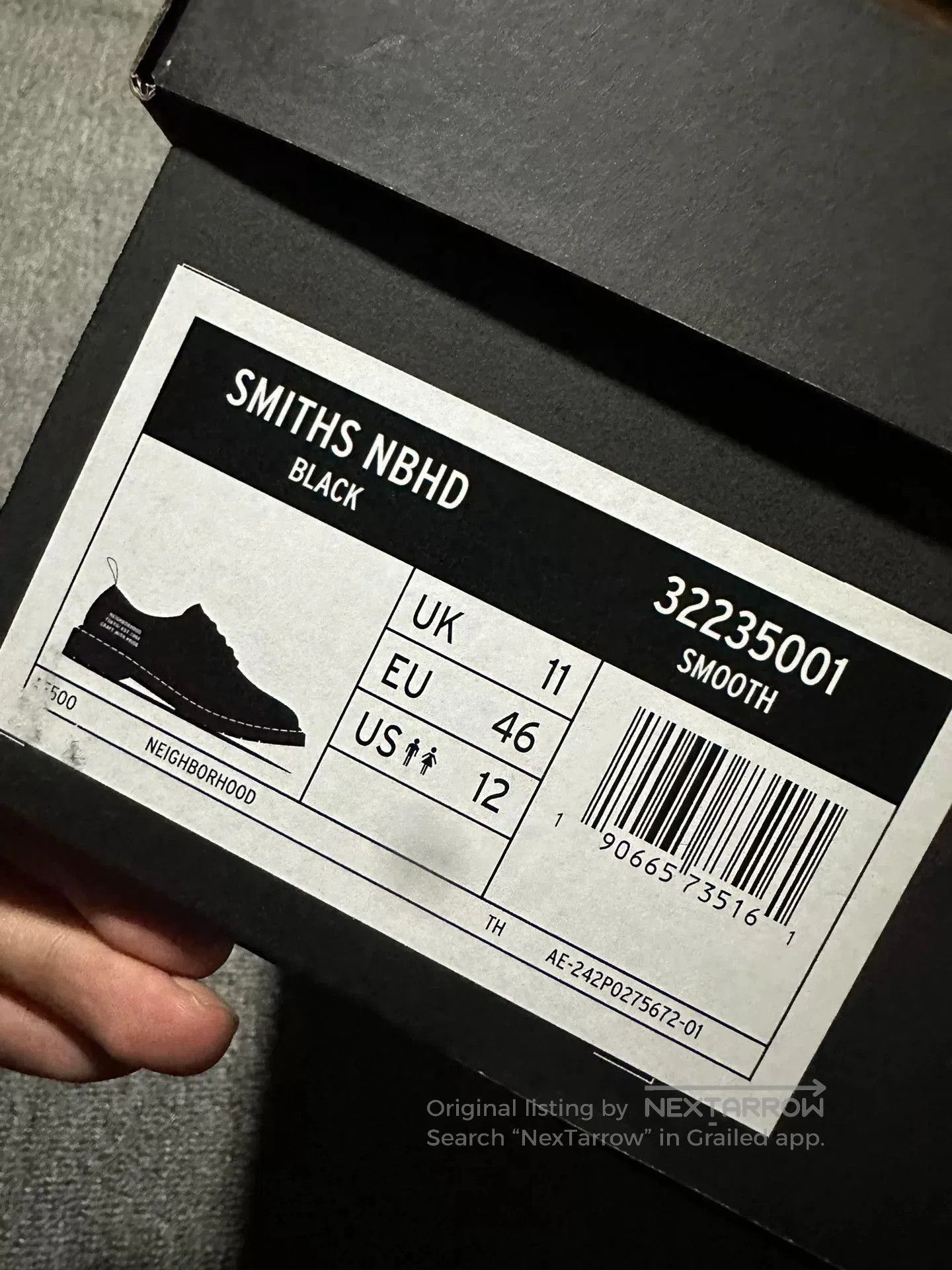 Neighborhood neighborhood x dr martens black shoes. Size US 12 / EU 45 - 4 Thumbnail