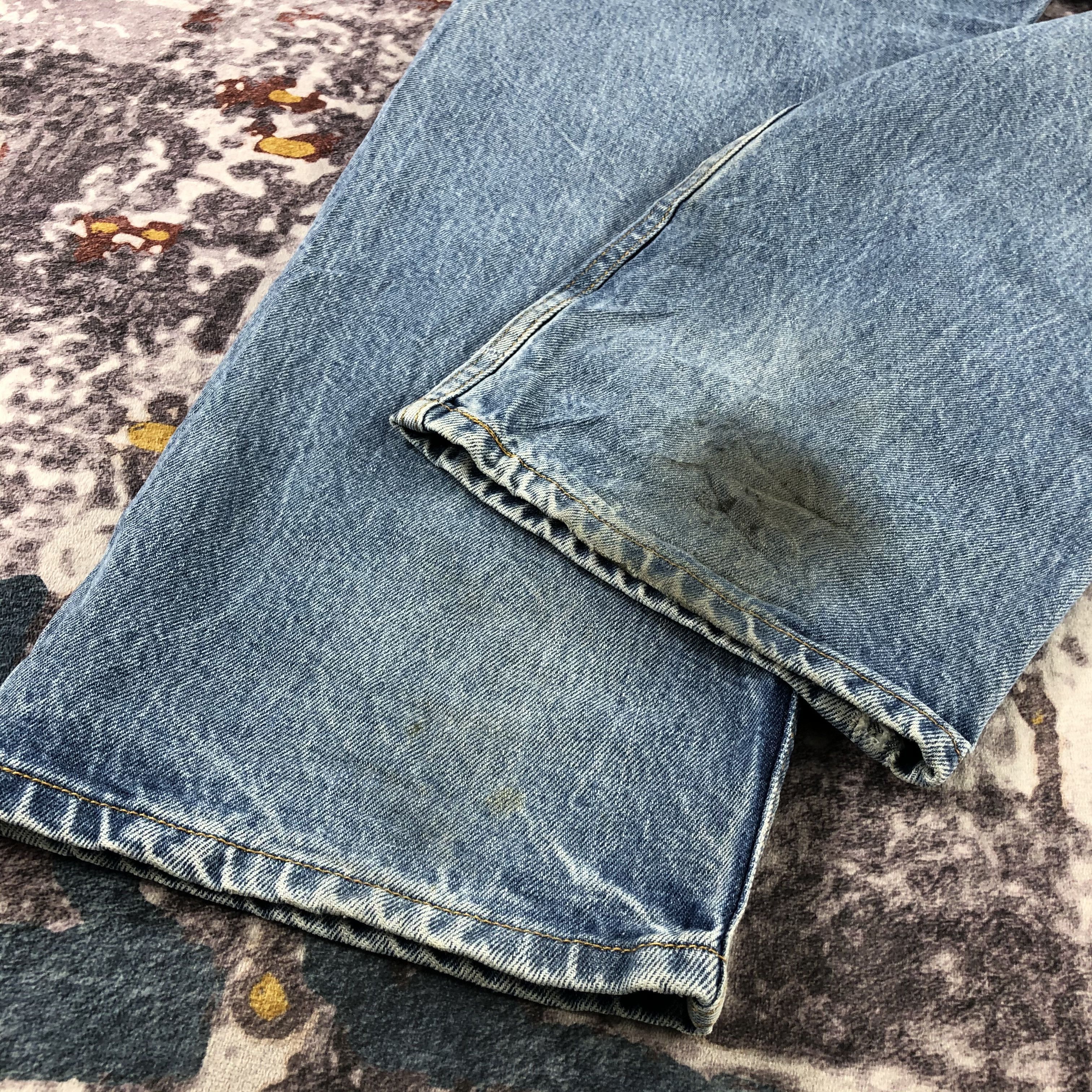 Levi's Vintage Blue Wash Levis 501 Jeans-JM3132 Size US 41 - 4 Thumbnail