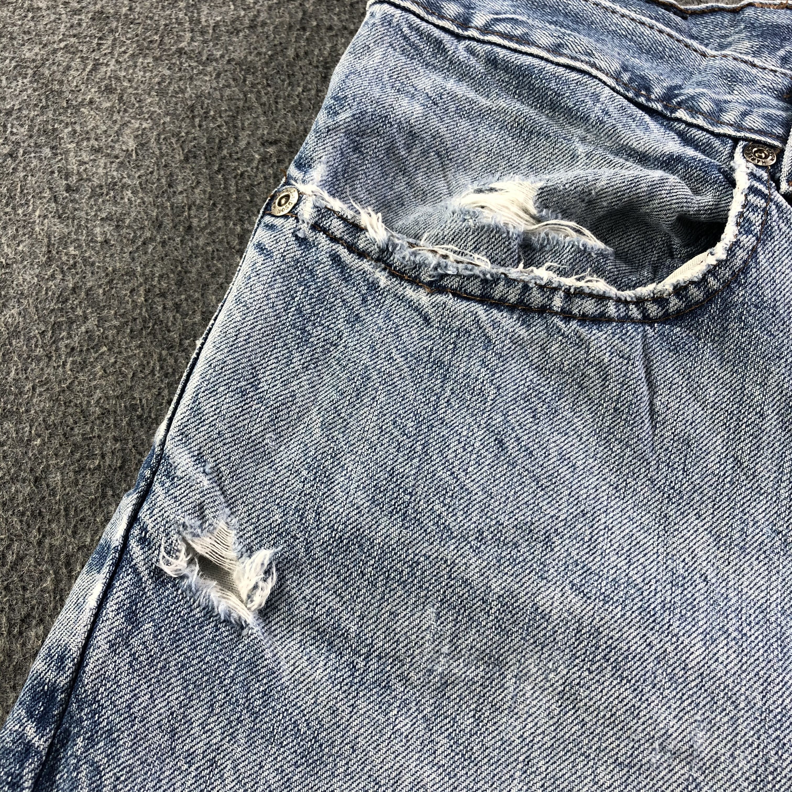 Harley Davidson Vintage Harley Davidson Jeans-J3768 Size US 39 - 9 Thumbnail