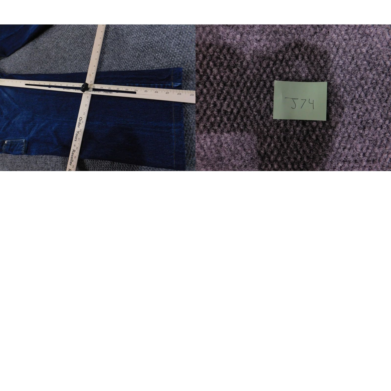 Guess GUESS Jeans Mens Carpenter Denim Workwear Blue 33x32 Pockets Relaxed Fit Size US 33 - 9 Thumbnail