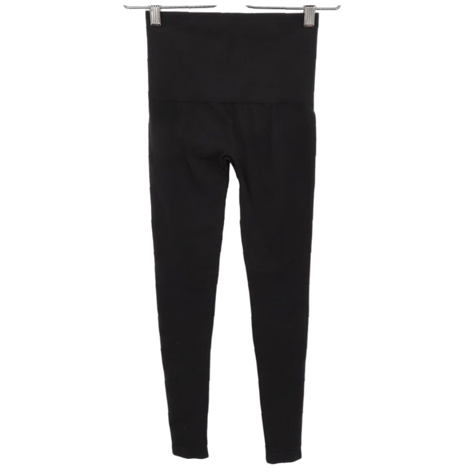 Spanx VINTAGE Assets Spanx Women Small Solid Black High Waist Leggings Pull On Casual Pants Size 28" / US 6 / IT 42 - 1 Thumbnail