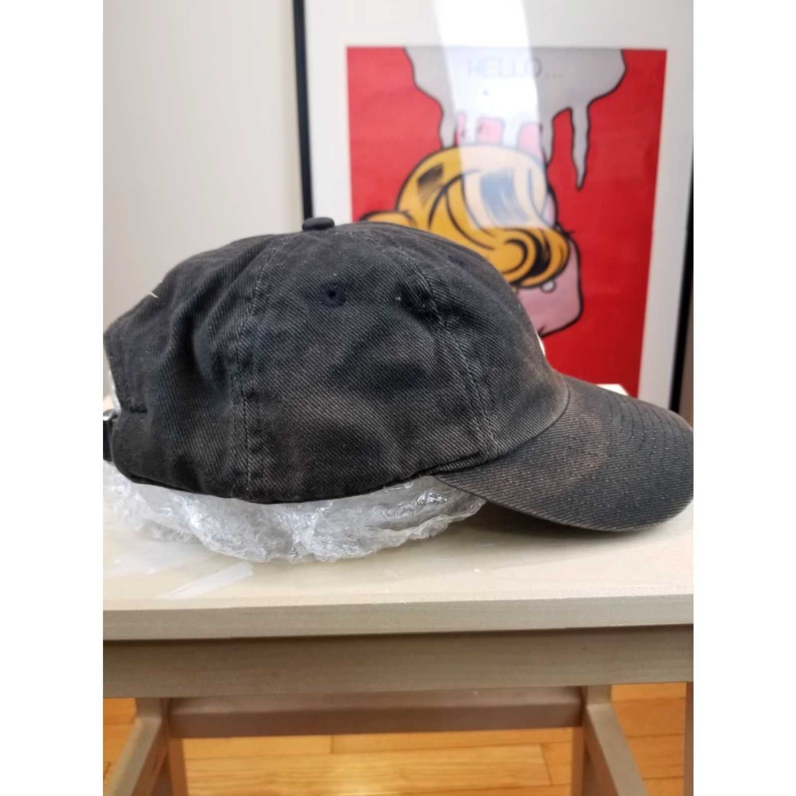 Nike VINTAGE NIKE BIG SWOOSH SUN FADED TRAVIS SCOTT BLACK HAT Cap Strapback L Adult Mens Size ONE SIZE - 5 Thumbnail
