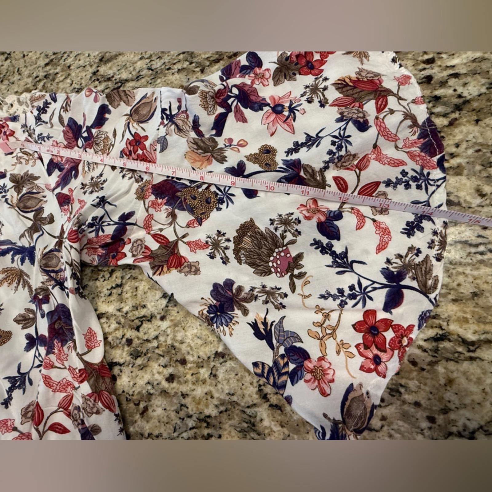Other Umgee boho floral lace lagenlook top SZ M Size M / US 6-8 / IT 42-44 - 9 Thumbnail