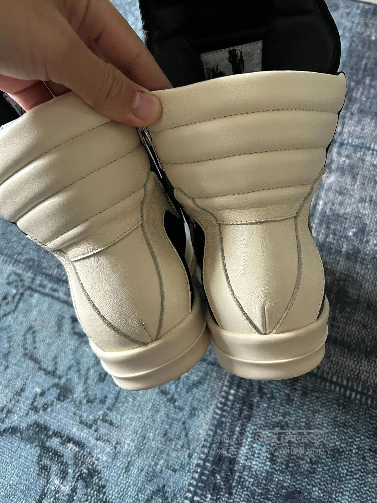 Rick Owens Rick Owens Triangle Cutout Sneakers Size 39. Size US 6 / EU 39 - 5 Thumbnail