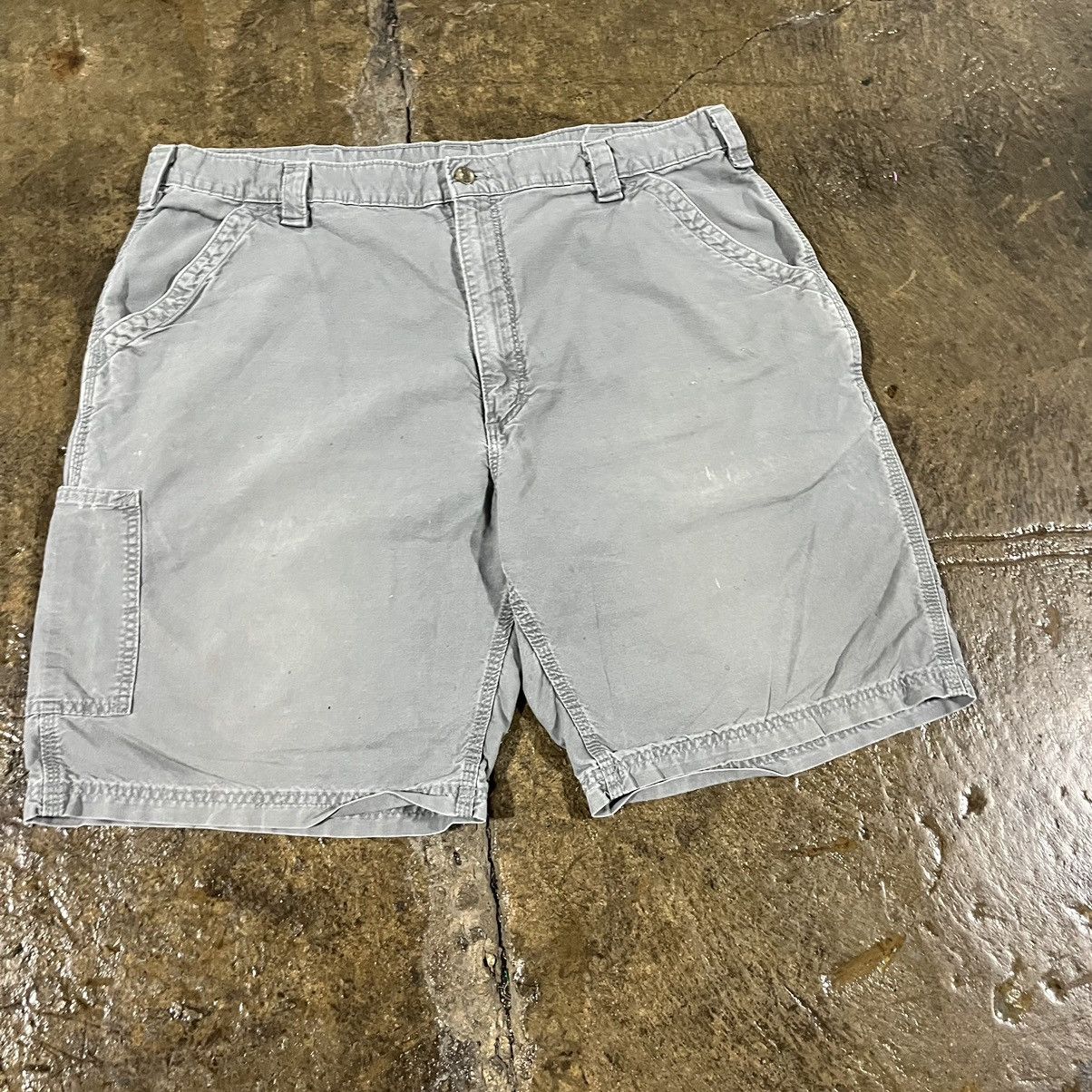 Carhartt × Vintage Crazy Vintage Y2K Carhartt Carpenter Shorts Workwear Skater Size US 40 / EU 56 - 6 Thumbnail