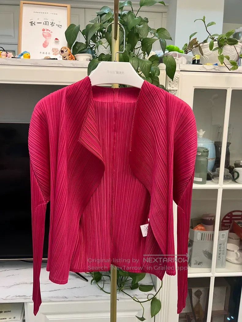 Issey Miyake Issey Miyake Twill Irregular 3/4 Sleeve Top Size L / US 10 / IT 46 - 1 Thumbnail