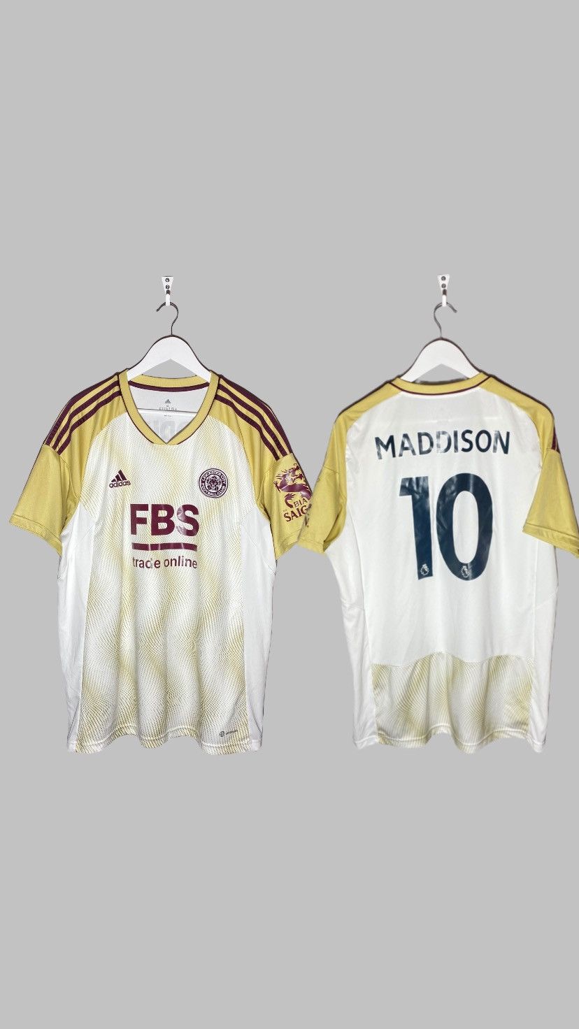 Adidas 🔥 LEICESTER CITY MADDISON #10 JERSEY ADIDAS PREMIER LEAGUE Size US XL / EU 56 / 4 - 1 Thumbnail