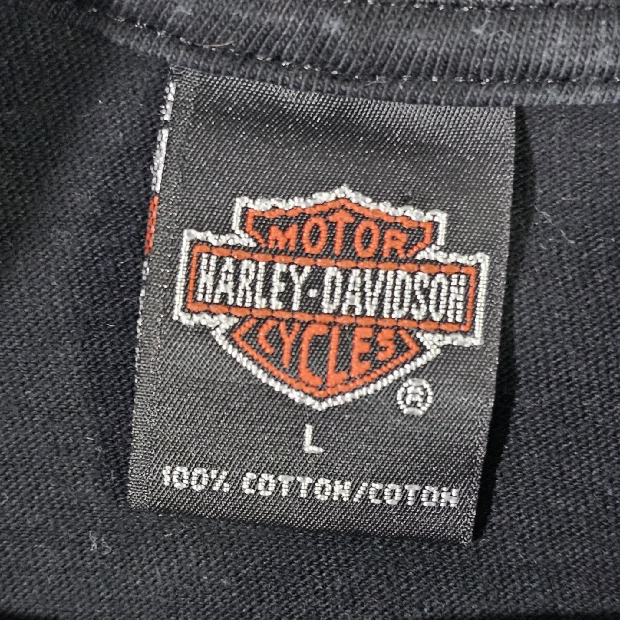 Harley Davidson Harley Davidson Vintage Call of the Wild Wolves T-Shirt Size US L / EU 52-54 / 3 - 4 Thumbnail