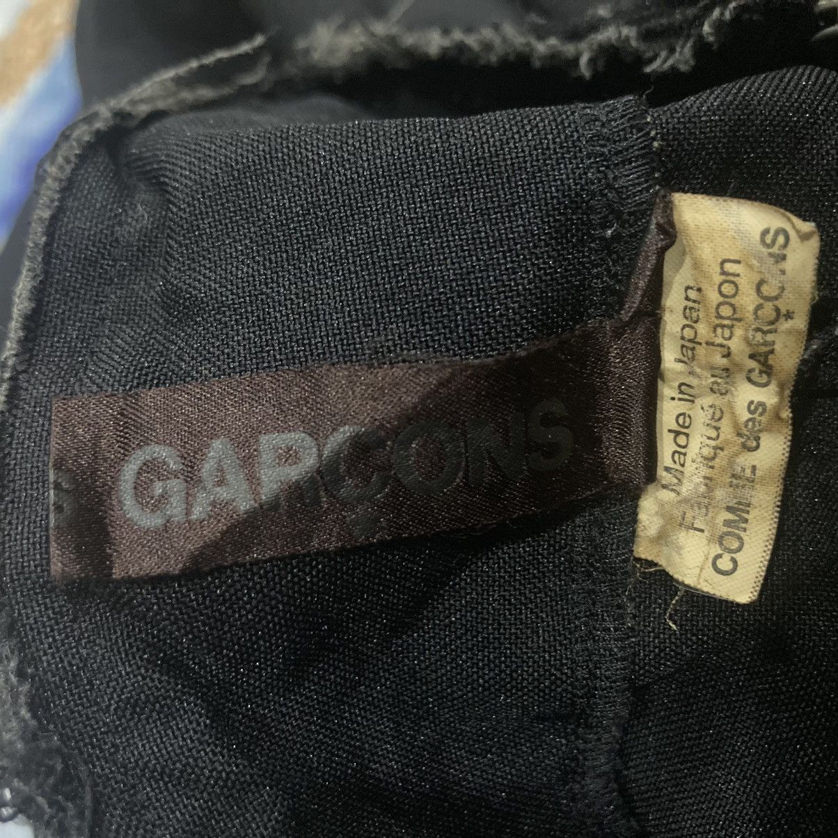Comme des Garcons AD2014 POLY FULL LENGHT HANGING SHORT PANTS JUMPER Size 30" / US 8 / IT 44 - 11 Thumbnail