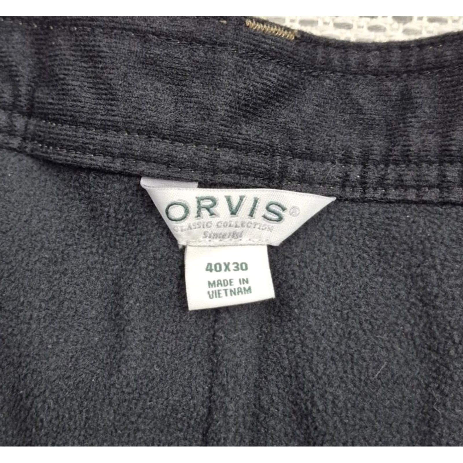 Orvis Orvis Pants Mens 40x30 Beige Fleece Lined Khaki Straight Leg Winter Outdoor Casual Workwear Travel Shirt? Size US 40 / EU 56 - 6 Thumbnail