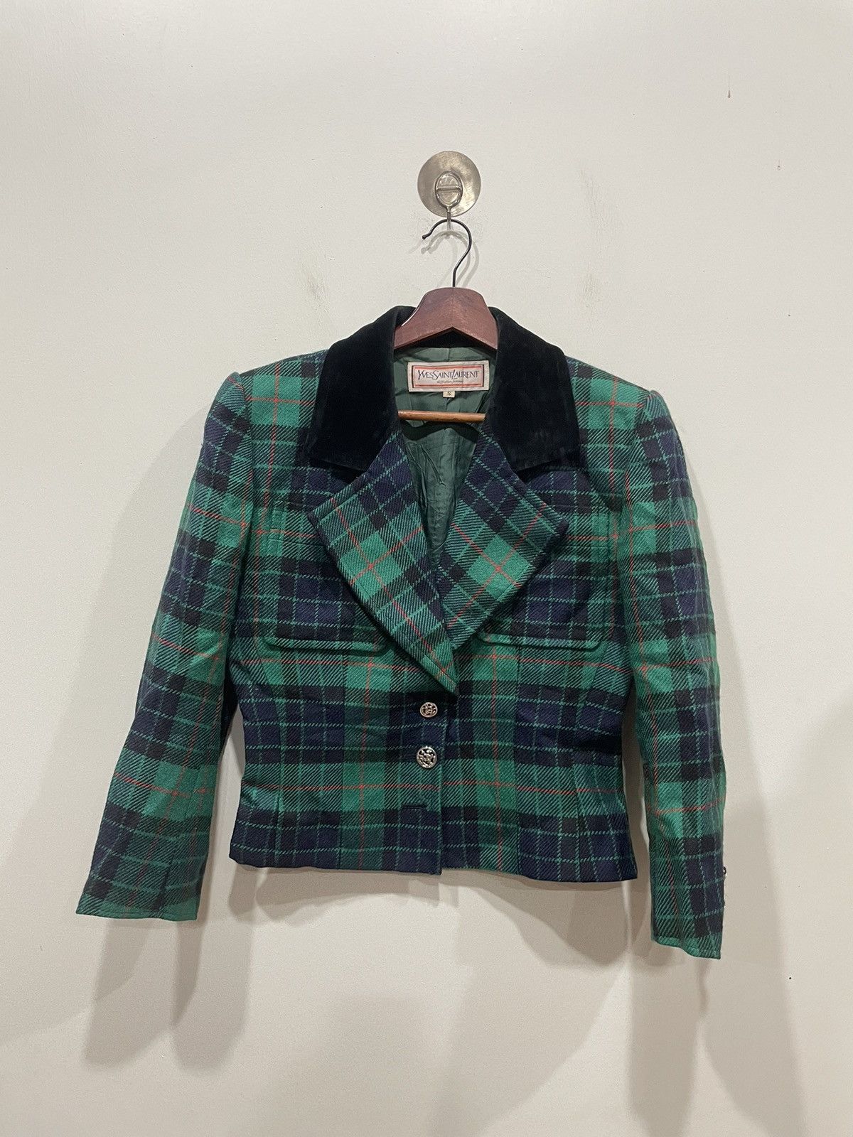 Yves Saint Laurent Vintage Yves Saint Laurent Blazers Size S / US 4 / IT 40 - 1 Thumbnail