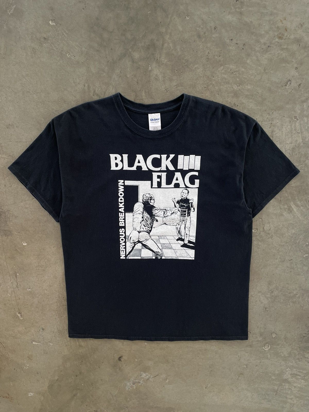 Band Tees × Vintage Vintage 2000s Black Flag T-Shirt Size US XL / EU 56 / 4 - 2 Thumbnail