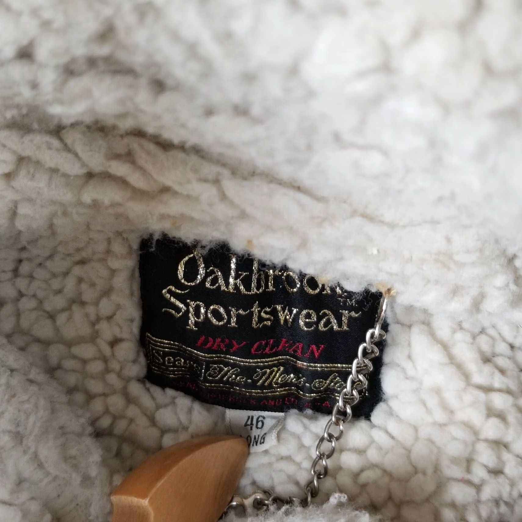 Sears Vintage Yes Oakbrook Sportswear Jacket Mens 46 Long Sears Sherpa Barn Chore Coat Size US S / EU 44-46 / 1 - 4 Thumbnail