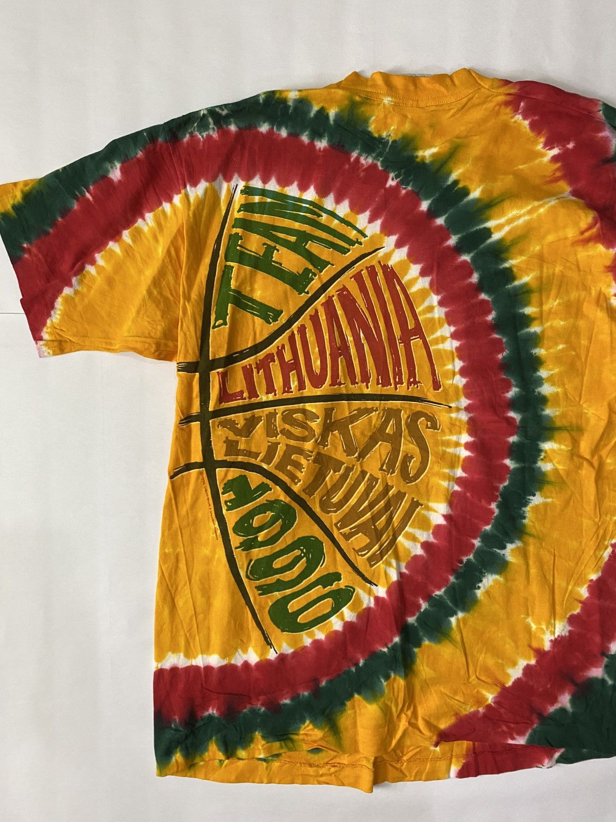 Liquid Blue LITHUANIA 1996 BASKETBALL SHIRT. Size US XL / EU 56 / 4 - 10 Thumbnail