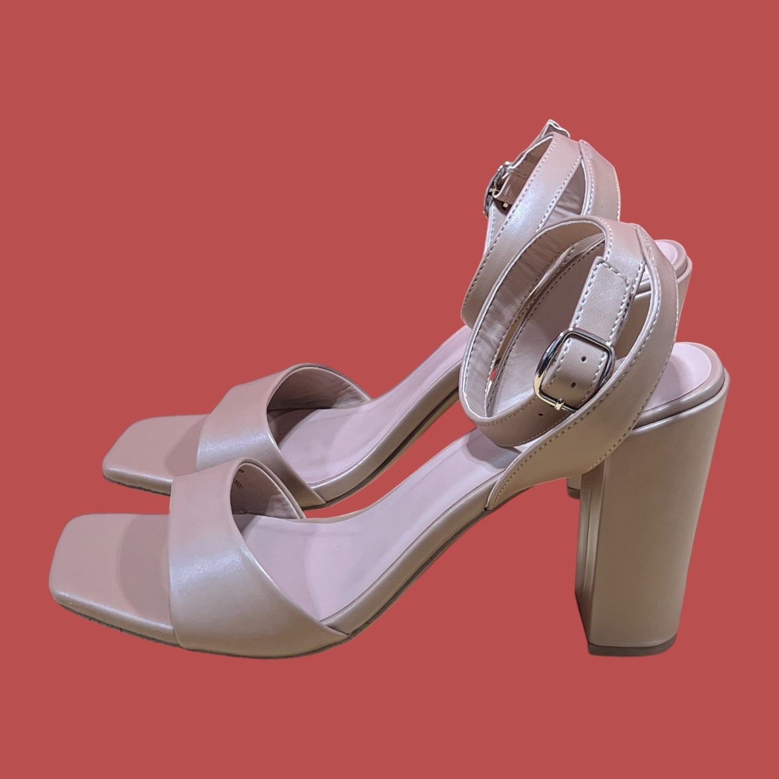Other A New Day - Women's Heels Sandals - Beige - 10 Size US 10 / IT 40 - 13 Thumbnail