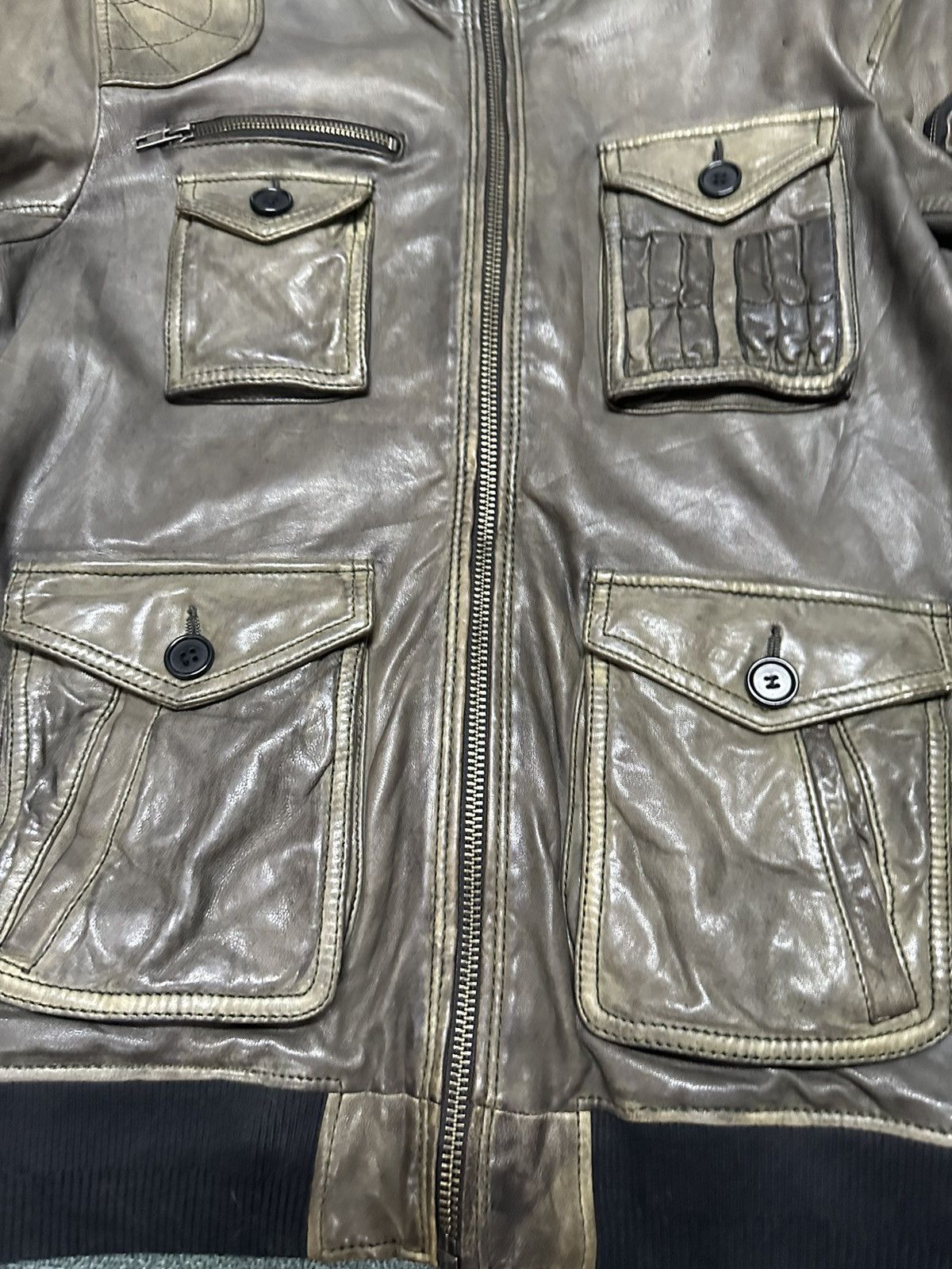 Diesel Diesel leather jacket Size US L / EU 52-54 / 3 - 5 Thumbnail
