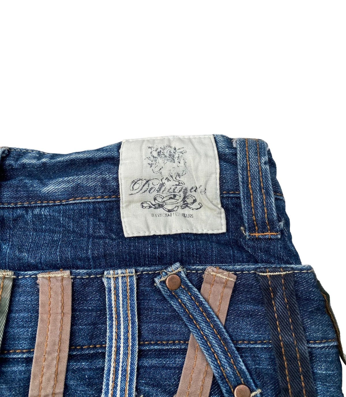 Hysteric Glamour Vintage Dominate Double Waist Distressed and Faded Pant Size US 31 - 9 Thumbnail