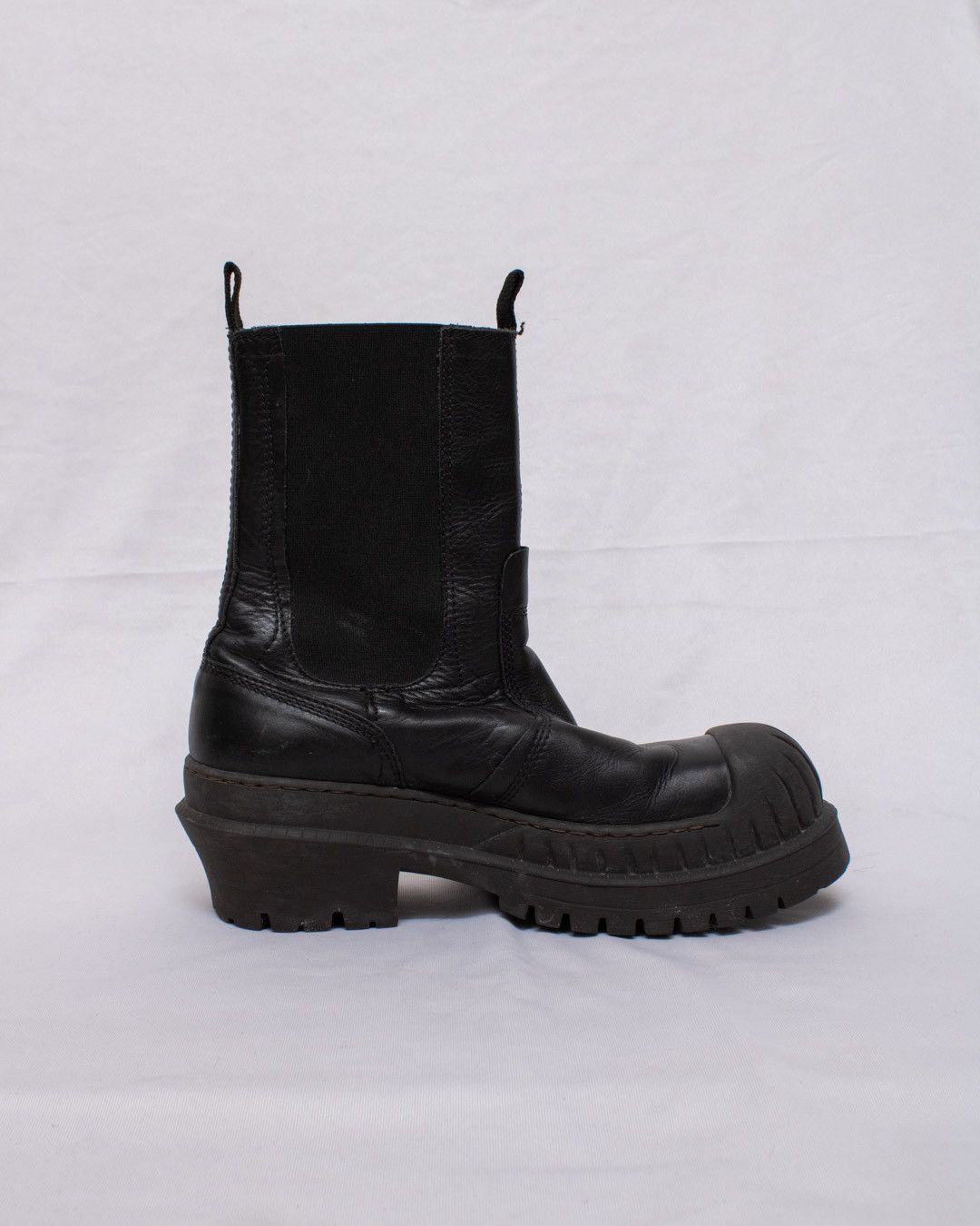 Acne Studios Acne Studios Chunky Leather Chelsea Boots Size US 8 / IT 38 - 3 Thumbnail