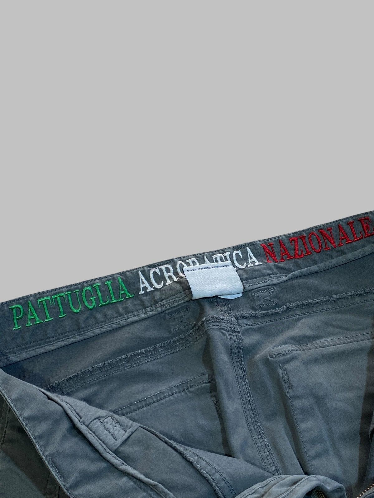 Aeronautica Militare Aeronautica Military Crazy Y2k Multi Pocket Cargo Pants Size US 34 / EU 50 - 15 Thumbnail