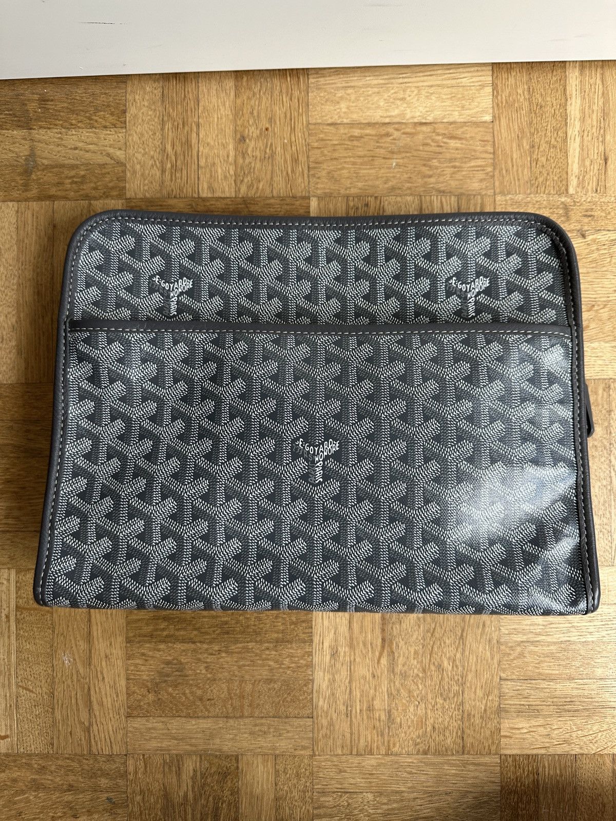 Goyard Goyard Grey Jouvence GM Toiletry Bag Size ONE SIZE - 6 Thumbnail