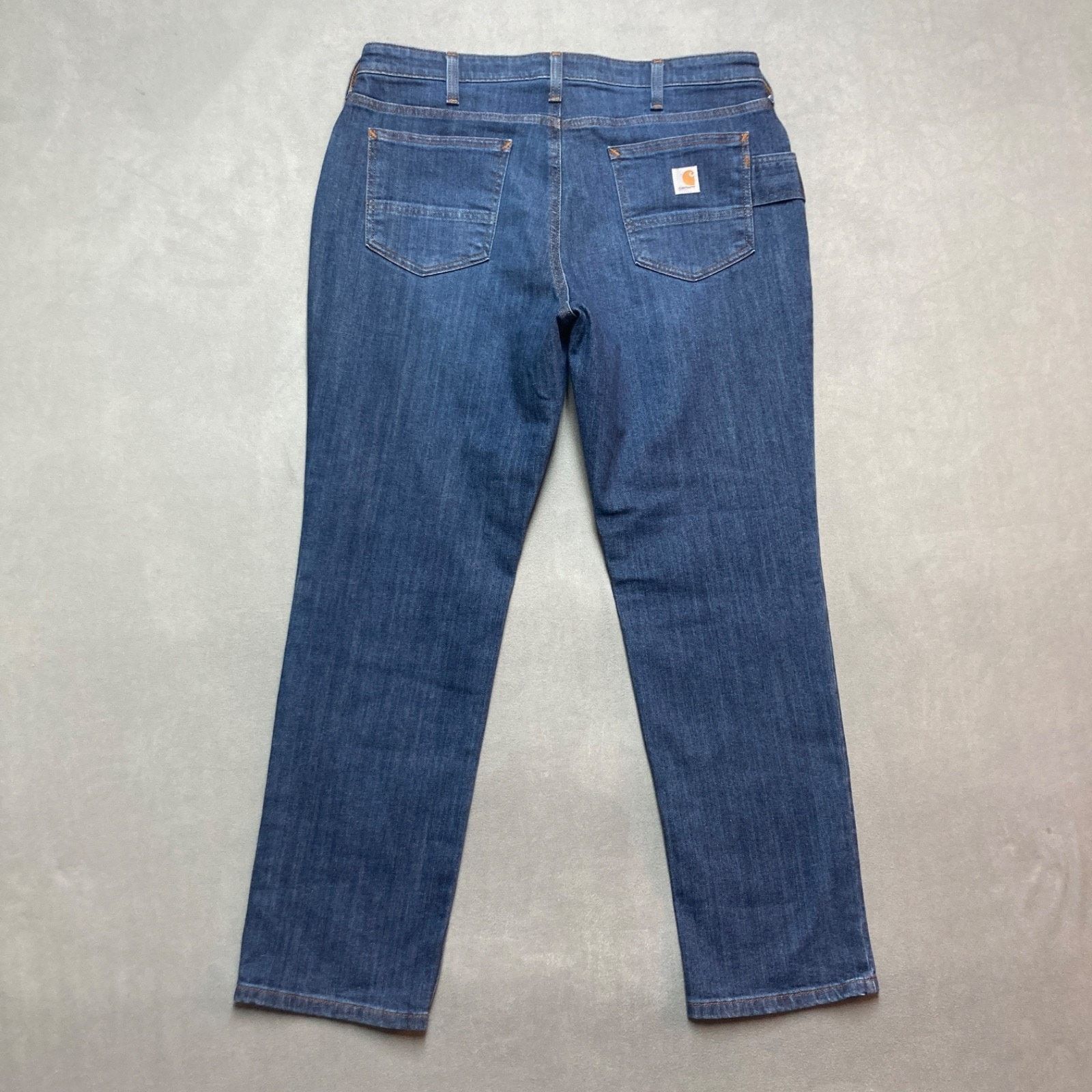 Carhartt Carhartt Relaxed Straight Denim Jeans Womens 12 Short Size 34" / US 12 / IT 48 - 2 Thumbnail