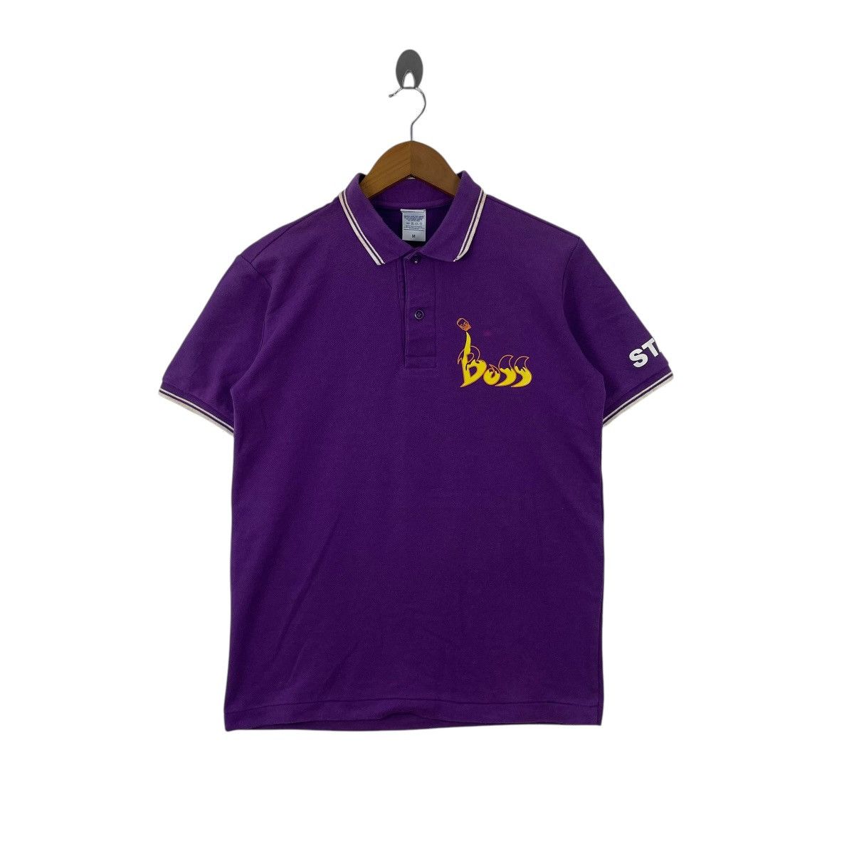 Vintage Vintage Boki Rock Boss Staff Polo Tee Shirt Size US M / EU 48-50 / 2 - 3 Thumbnail