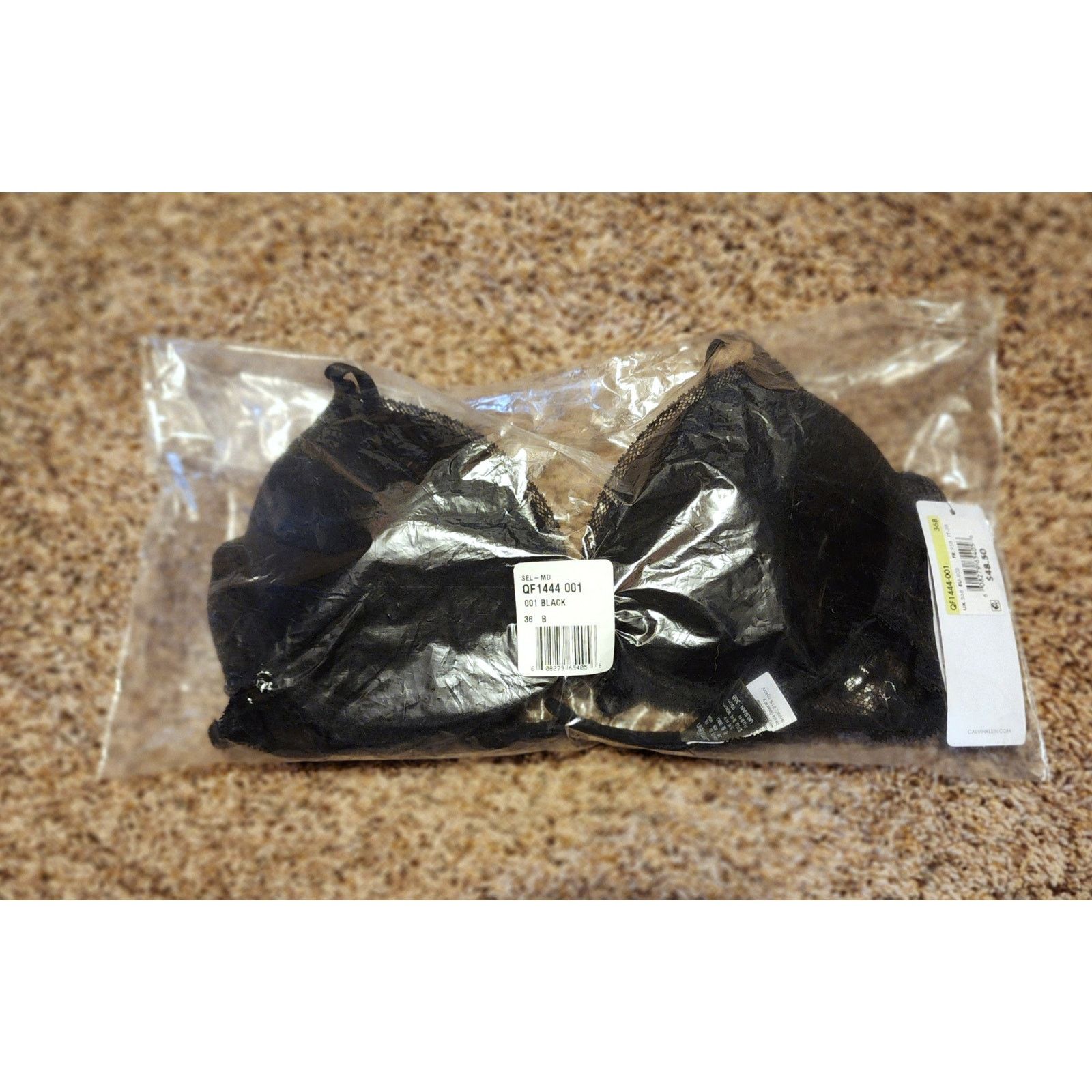 Calvin Klein Calvin Klein seductive comfort lace black Demi bra 36B Size ONE SIZE - 4 Thumbnail
