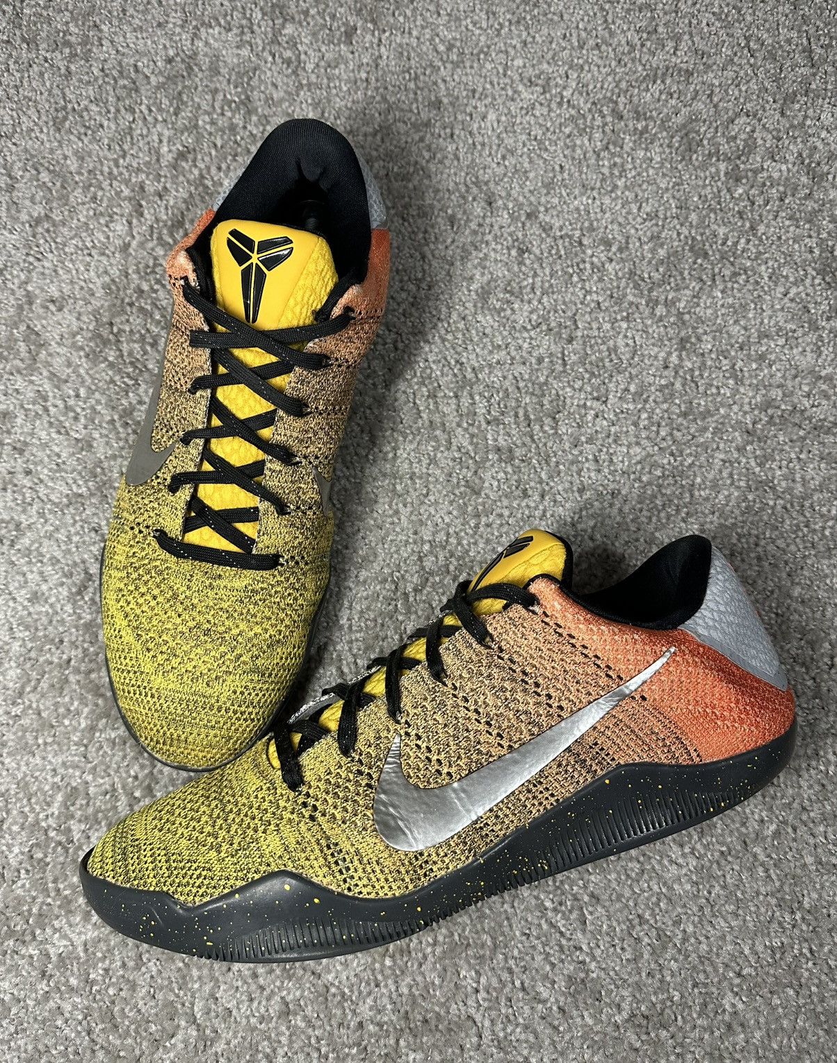 Nike Nike Kobe 11 XI Elite Low Flyknit ID Rare Sneakers Size US 11.5 / EU 44-45 - 2 Thumbnail