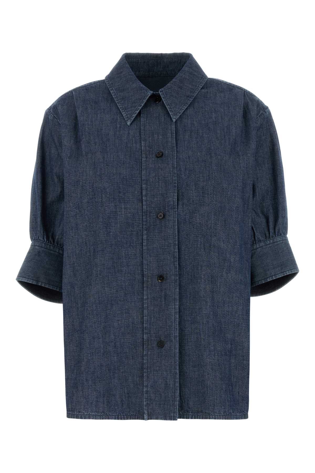 Jil Sander Denim Shirt Size S / US 4 / IT 40 - 1 Thumbnail