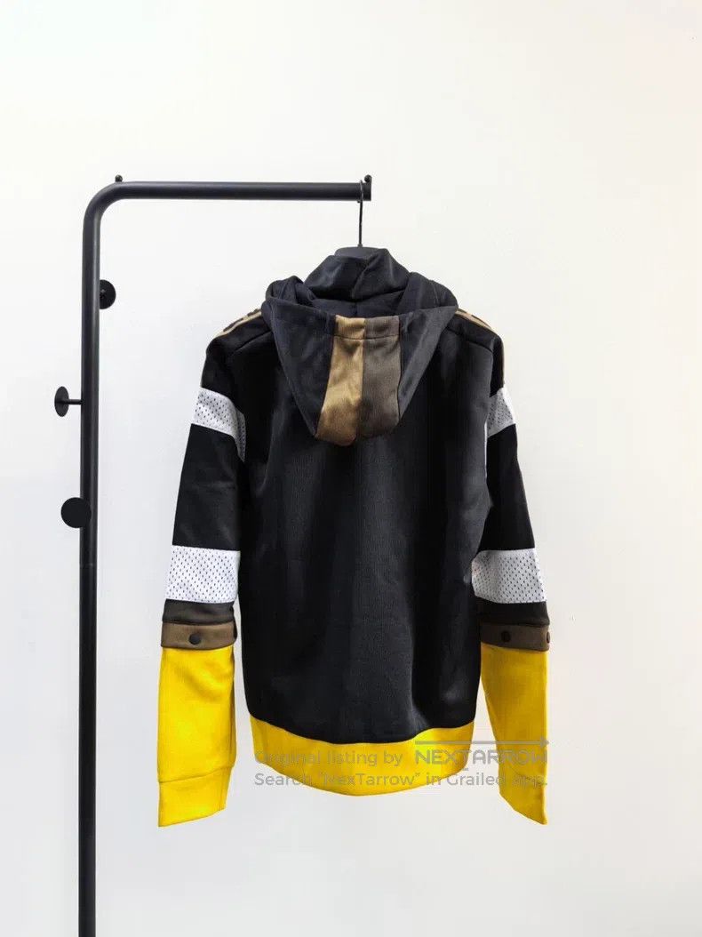 Fendi Fendi Men's zippered color-blocked hooded coat Size US S / EU 44-46 / 1 - 4 Thumbnail