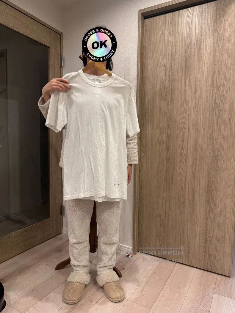Yohji Yamamoto Yohji Yamamoto White Short Sleeve T-shirt. Size US S / EU 44-46 / 1 - 5 Thumbnail