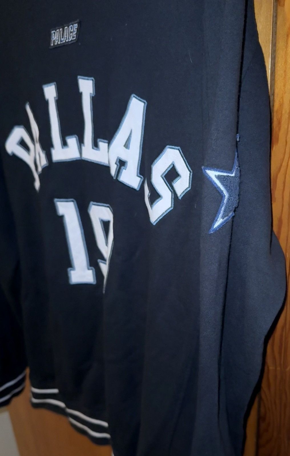Palace Navy Palace Crewneck Size L Size US L / EU 52-54 / 3 - 1 Thumbnail