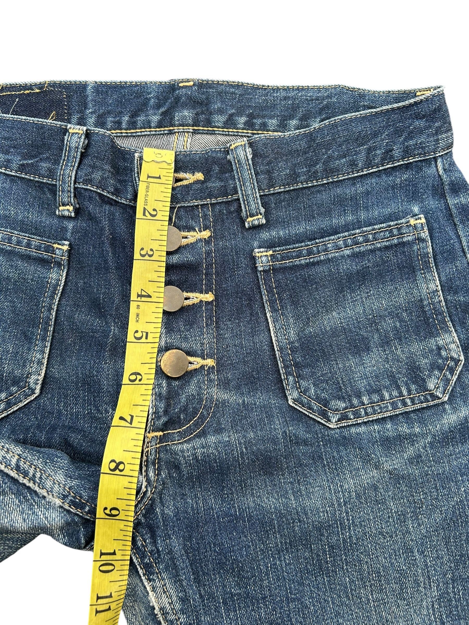 Japanese Brand × Kapital × Vintage Flare Vintage Lee Riders Denim Jeans Size US 30 / EU 46 - 12 Thumbnail