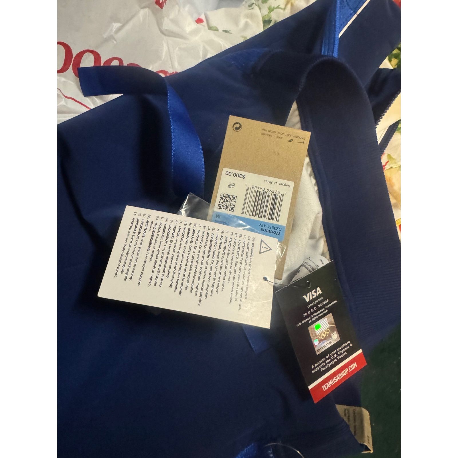 Nike Nike Blue Team USA Medal Ceremony Pants Size 30" / US 8 / IT 44 - 14 Thumbnail