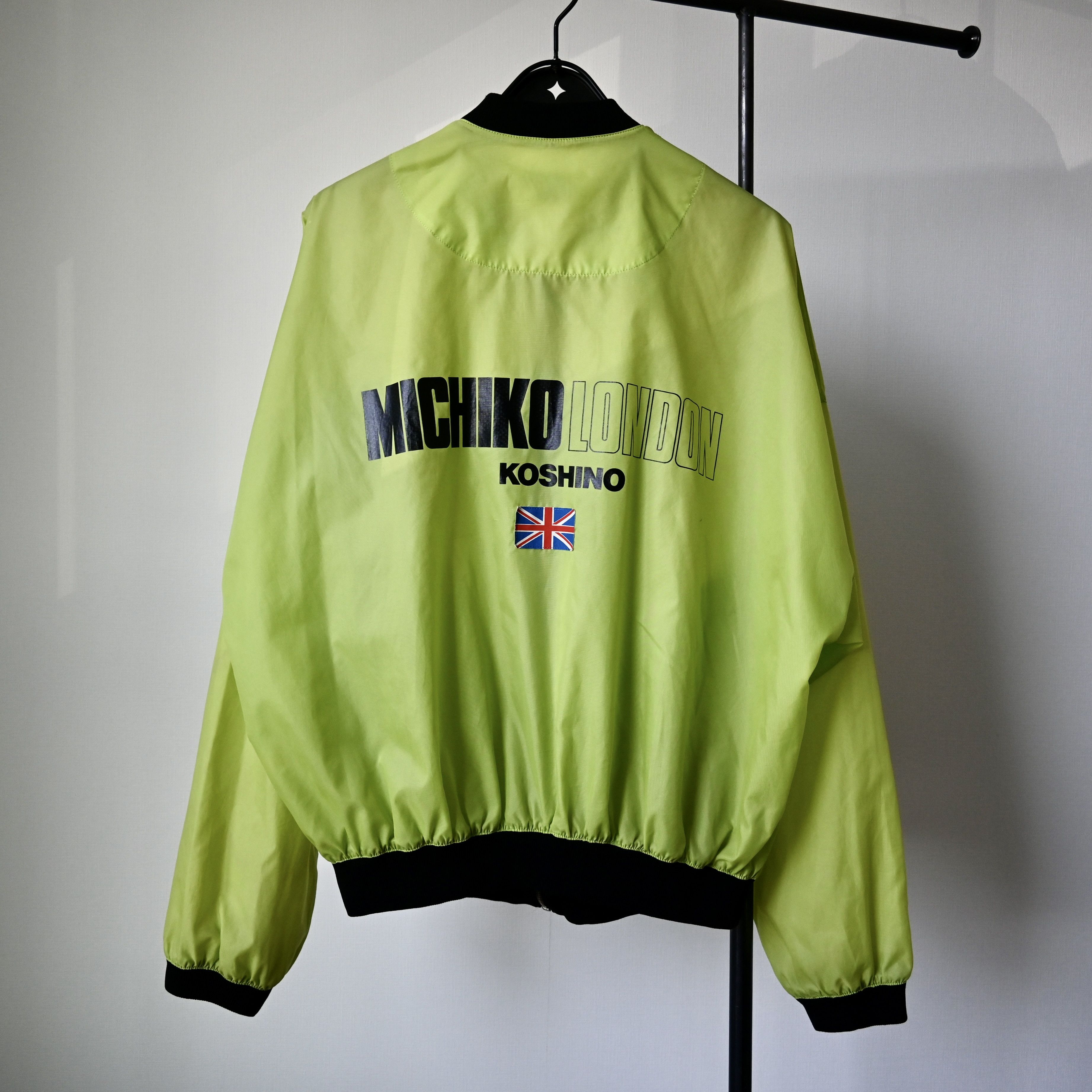 Michiko Koshino London VTG, MICHIKO LONDON Bus Service bomber jacket, yellow green Size US L / EU 52-54 / 3 - 1 Thumbnail